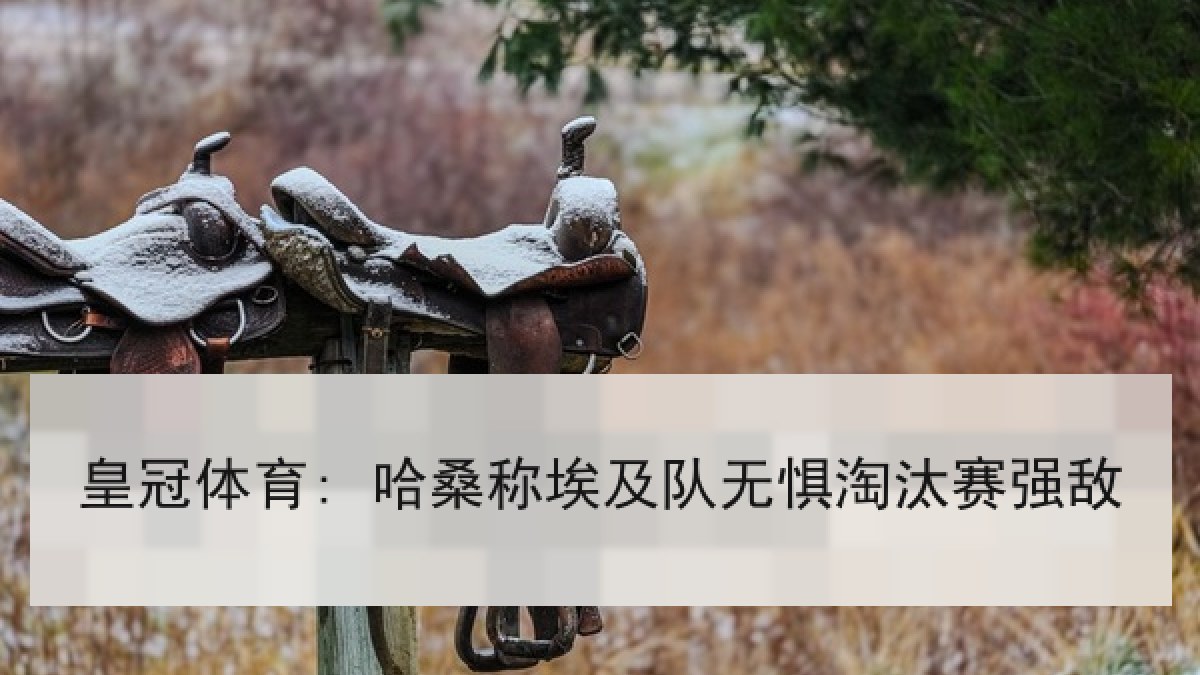 皇冠体育: 哈桑称埃及队无惧淘汰赛强敌